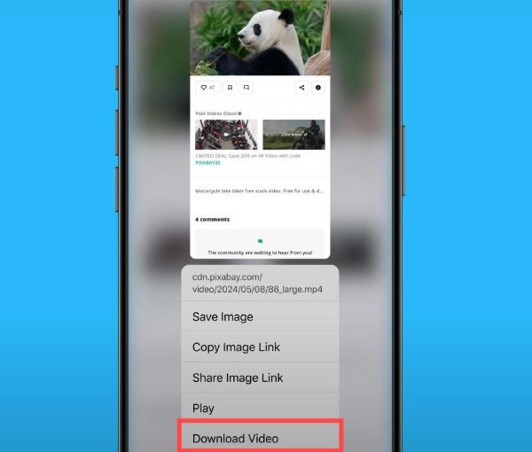 Aloha Browser Download Movies from 123Movies on iPhone