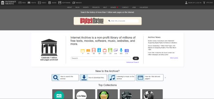 archiveorg movie sites for free