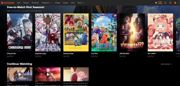hidive vs crunchyroll crunchyroll web browser
