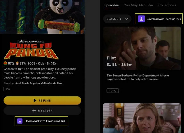 download from peacock on phone