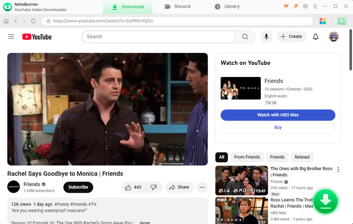 noteburner youtube downloader youtube video downloader 4k