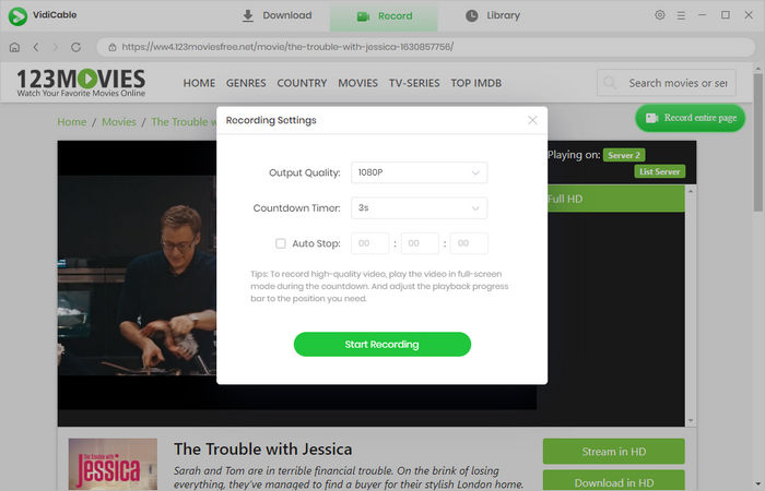record settings 123movies