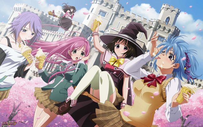 ecchi anime on crunchyroll Rosario + Vampire