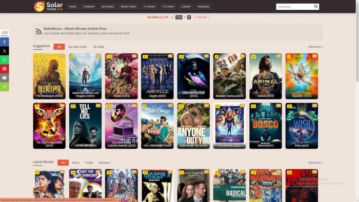 solar movie unblocked sites movies