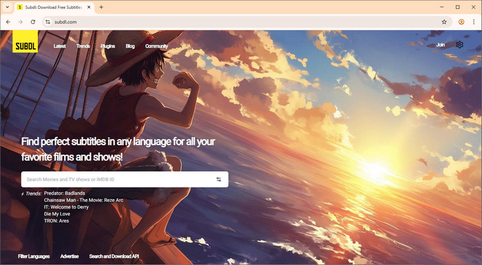 subtitle download free Subdl