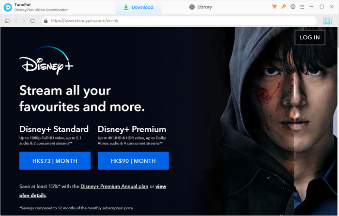 TunePat Disney Plus downloader