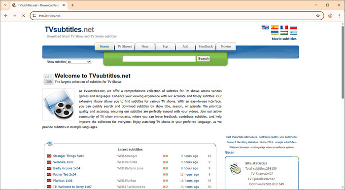 subtitle download free TVSubs