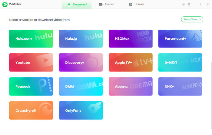vidicable OnlyFans downloader choose the download website
