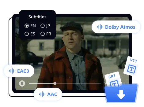 save multi-language subtitles and original audio